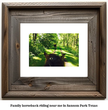 family horseback riding near me in Sansom Park, Texas